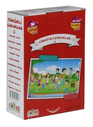 Türkiyeli Çocuklar Set 2 (10 Kitap + Değerlendirme Testi)