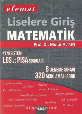 Efemat Liselere Giriş Matematik