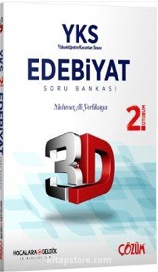 YKS AYT 2. Oturum 3D Edebiyat Soru Bankası