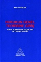 Hukukun Genel Teorisine Giriş