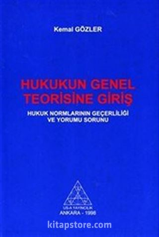 Hukukun Genel Teorisine Giriş