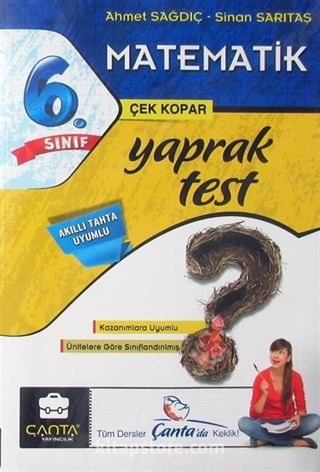 6. Sınıf Matematik Çek Kopar Yaprak Test