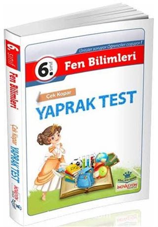 6. Sınıf Fen Bilimleri Çek Kopar Yaprak Test