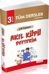 3. Sınıf Tüm Dersler Akıl Küpü Defterim Çek Koparlı