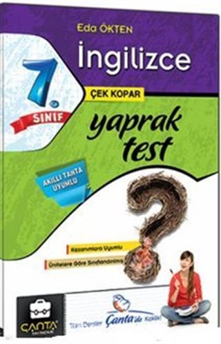 7. Sınıf İngilizce Çek Kopar Yaprak Test