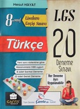 8. Sınıf LGS 20 Dene Sınavı Türkçe