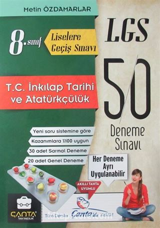 8. Sınıf LGS 20 Dene Sınavı T.C. İnkılap Tarihi ve Atatürkçülük