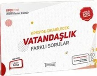 2018 KPSS Vatandaşlık Farklı Sorular Soru Bankası