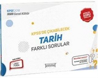 2018 KPSS Tarih Farklı Sorular Soru Bankası