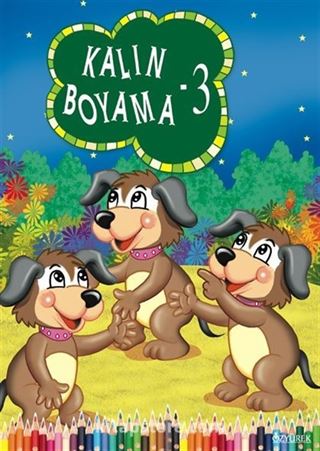 Kalın Boyama Seti (10 Kitap)