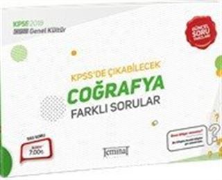 2018 KPSS Coğrafya Farklı Sorular Soru Bankası