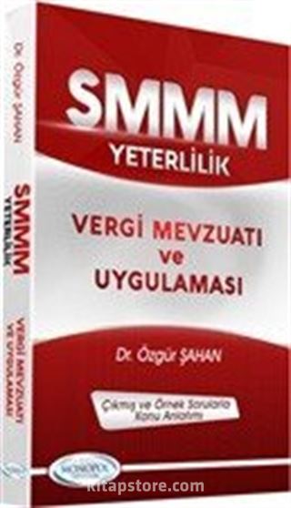 SMMM Yeterlilik Vergi Mevzuatı ve Uygulaması