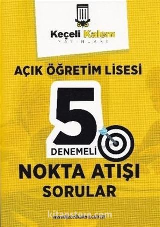 Açık Öğretim Lisesi 5 Denemeli Nokta Atışı Sorular