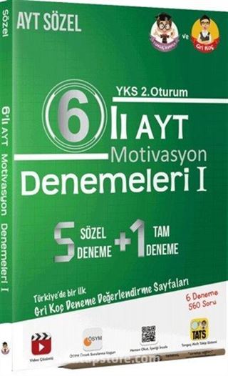 AYT 6'lı Motivasyon Denemeleri 1 - Sözel Deneme