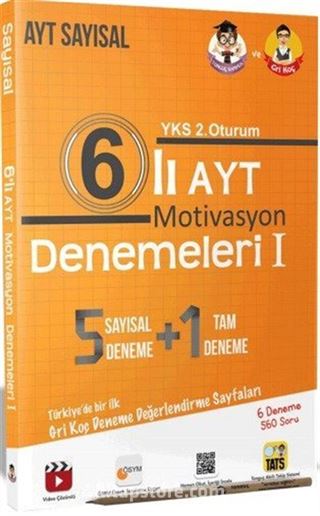 AYT 6'lı Motivasyon Denemeleri 1 - Sayısal Deneme