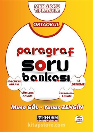 Ortaokul Paragraf Soru Bankası