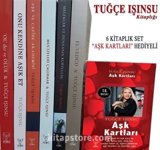 Tuğçe Işınsu Seti (6 Kitap+Aşk Kartları Hediye)