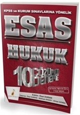 Esas Hukuk 10 Çözümlü Deneme KPSS ve Kurum Sınavlarına Yönelik (Güncel Mevzuata Uygun)