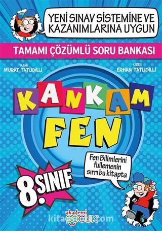 Kankam Fen 8. Sınıf Tamamı Çözümlü Soru Bankası