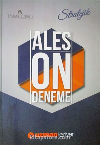 ALES Stratejik 10 Deneme Sınavı Tamamı Çözümlü