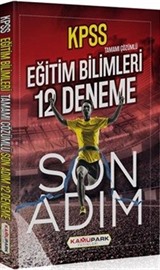 KPSS Eğitim Bilimleri Son Adım 12 Deneme