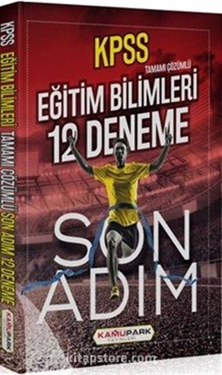 KPSS Eğitim Bilimleri Son Adım 12 Deneme