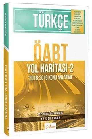 2018 ÖABT Türkçe Öğretmenliği Konu Anlatımı Yol Haritası 2