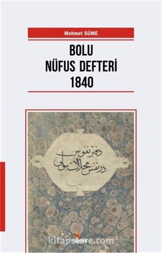 Bolu Nüfus Defteri 1840