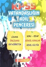 2018 KPSS Lisans Ön Lisans Vatandaşlığın Adil Penceresi