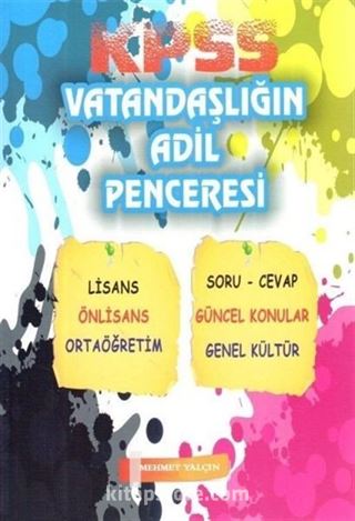 2018 KPSS Lisans Ön Lisans Vatandaşlığın Adil Penceresi