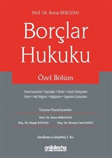 Borçlar Hukuku Özel Bölüm