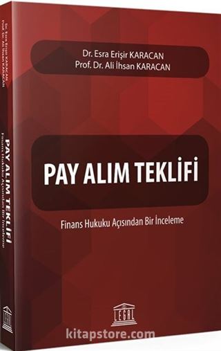 Pay Alım Teklifi