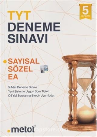 TYT 5 Deneme Sınavı (Sayısal-Sözel-EA)