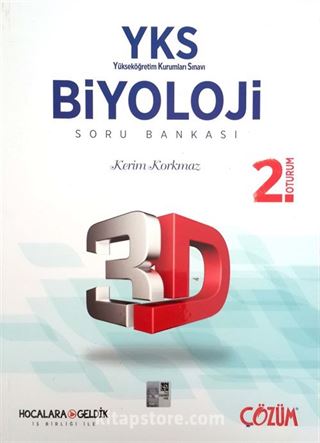 YKS 2. Oturum 3D Biyoloji Soru Bankası