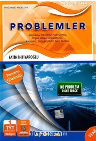 Matematik Problemler Tamamı Çözümlü TYT 1.Oturum Deneme Hediyeli