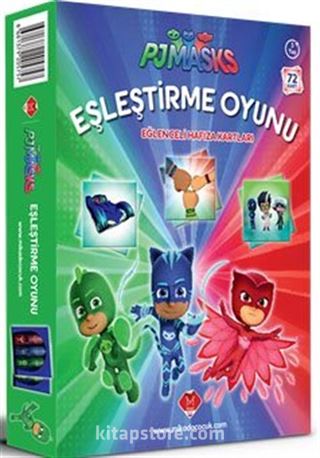 Pjmasks Eşleştirme Oyunu / Eğlenceli Hafıza Kartları