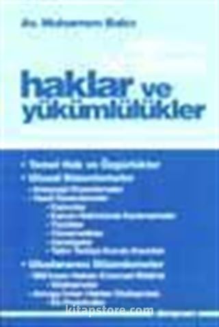 Eğitim Ve Öğretimde Haklar Ve Yükümlülükler