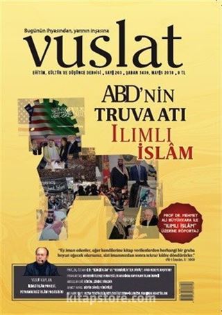 Vuslat Aylık Eğitim ve Kültür Dergisi Sayı:203 Mayıs 2018