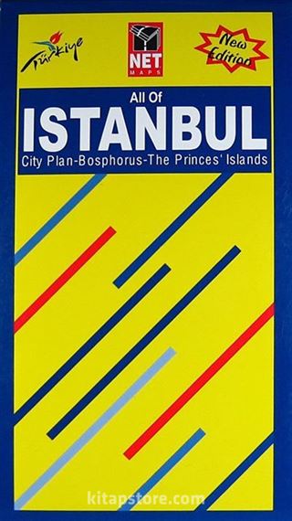 All Of Istanbul City Plan-Bosphorus-The Princes Islands (İstanbul Haritası)