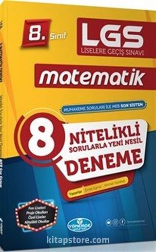 8. Sınıf Fen Liseleri ve Nitelikli Okullar Sınavı İçin Matematik 8 Genel Deneme Sınavı