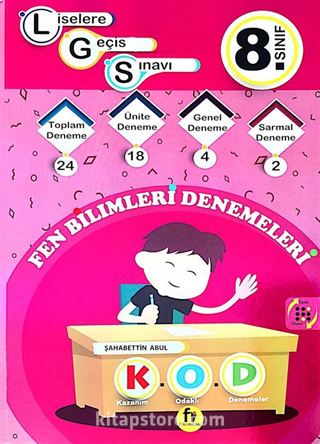 8.Sınıf LGS Fen Bilimleri Denemeleri