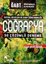 KPSS ÖABT Sosyal Bilgiler ve Sınıf Öğretmenliği Coğrafya 50 Çözümlü Deneme