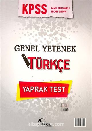 KPSS Genel Yetenek Türkçe Yaprak Test