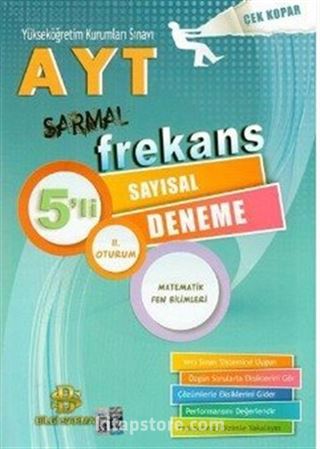 YKS 2. Oturum AYT Sarmal 5'li Sayısal Frekans Deneme Çek Kopar