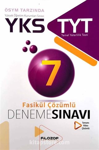 YKS TYT 7 Fasikül Çözümlü Deneme Sınavı