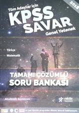 2018 KPSS Savar Genel Yetenek Tamamı Çözümlü Soru Bankası