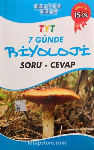 TYT 7 Günde Biyoloji Soru-Cevap