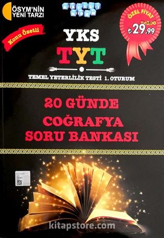 YKS TYT 20 Günde Coğrafya Soru Bankası