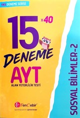 YKS AYT Sosyal Bilimler-2 15x40 Deneme