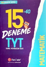 YKS TYT Matematik 15x40 Deneme